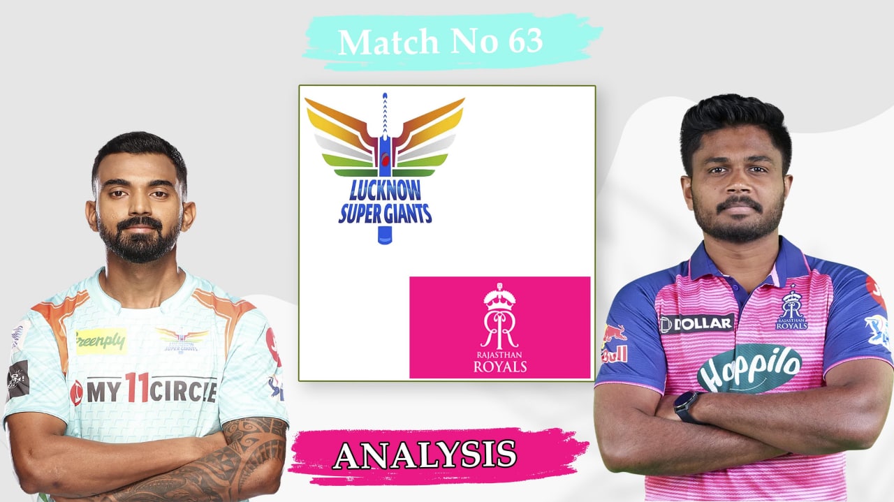 LSK VS RR : Fantasy Cricket Tips , Dream11 Team, Possible Playing XI | Match No 63